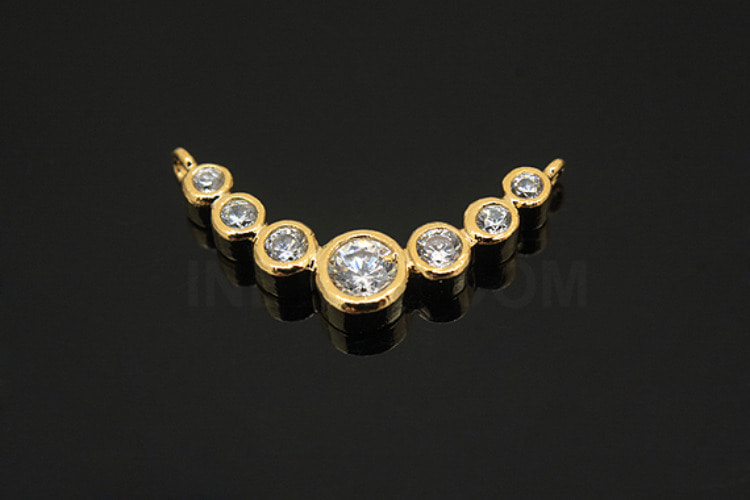 [W] C1265-Gold Plated-(20 pcs)-CZ Multi Coin Pendant-Bridal Charm-Wholesale Pendants, [PRODUCT_SEARCH_KEYWORD], JEWELFINGER-INBEAD, [CURRENT_CATE_NAME]
