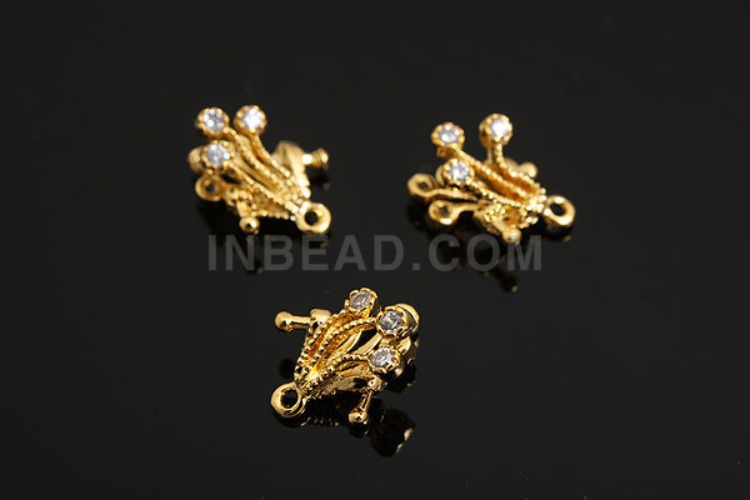 E930-Gold plated beads cap- S size (1piece), [PRODUCT_SEARCH_KEYWORD], JEWELFINGER-INBEAD, [CURRENT_CATE_NAME]