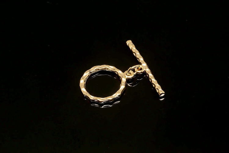 TG003-Gold Plated-Brass Toggle Bar Clasp (2pcs), [PRODUCT_SEARCH_KEYWORD], JEWELFINGER-INBEAD, [CURRENT_CATE_NAME]