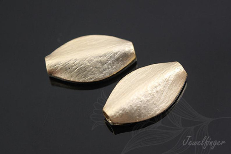 H629-Matt Gold Plated- Metal Beads (2pcs), [PRODUCT_SEARCH_KEYWORD], JEWELFINGER-INBEAD, [CURRENT_CATE_NAME]