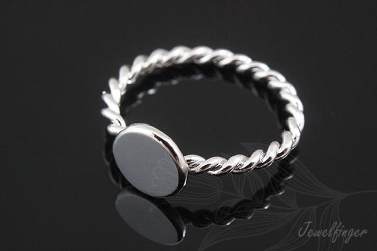[W] C1109-Rhodium Plated-(10pcs)-Hand Stamping Ring-Circle Ring Stamping Blank-Simple Ring-Layering Ring-Everyday Jewelry-Wholesale Ring, [PRODUCT_SEARCH_KEYWORD], JEWELFINGER-INBEAD, [CURRENT_CATE_NAME]