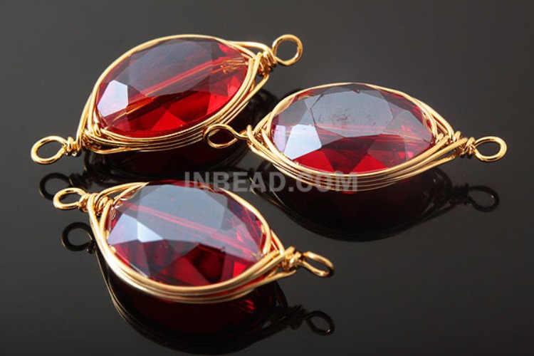 [W] E746-Gold Plated-(10pcs)-Crystal Glass Drop Pendant-Glass Crystal-Wholesale Glass, [PRODUCT_SEARCH_KEYWORD], JEWELFINGER-INBEAD, [CURRENT_CATE_NAME]