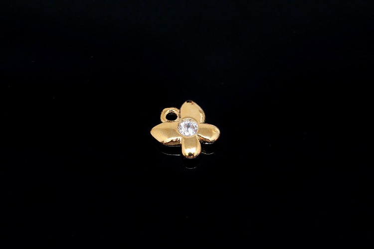 [W] E603-Gold Plated-(10pcs)-CZ Butterfly Charms-Cubic Butterfly Charms-Tiny Butterfly Pendant-Wholesale Charm, [PRODUCT_SEARCH_KEYWORD], JEWELFINGER-INBEAD, [CURRENT_CATE_NAME]
