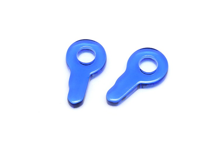 E1019-Blue Epoxy-(2pcs)-Key Epoxy Tiny Charms,High Quality Resin Pendant,DIY Jewelry Craft Supplies, [PRODUCT_SEARCH_KEYWORD], JEWELFINGER-INBEAD, [CURRENT_CATE_NAME]