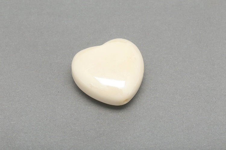C1063-White Pearl Epoxy-(2pcs)-22mm Epoxy White Pearl Heart Charms,High Quality Resin Heart Pendant,DIY Jewelry Craft Supplies, [PRODUCT_SEARCH_KEYWORD], JEWELFINGER-INBEAD, [CURRENT_CATE_NAME]
