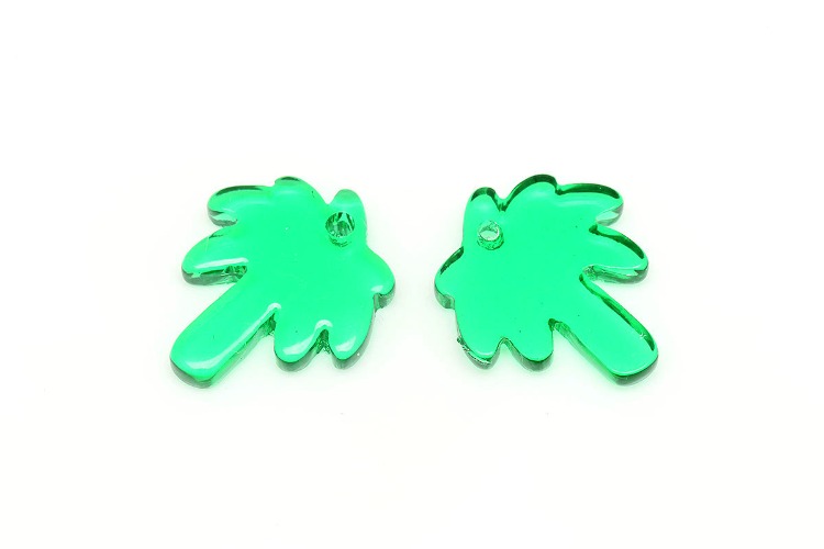 [W] E1019-Green Epoxy-(20pcs)-Palm Tree Epoxy Tiny Charms,High Quality Resin Pendant,DIY Jewelry Craft Supplies, [PRODUCT_SEARCH_KEYWORD], JEWELFINGER-INBEAD, [CURRENT_CATE_NAME]