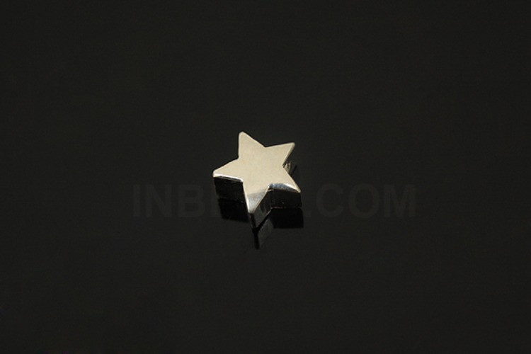 [W] V187-Non Plated-(5pcs)-5.8mm Star Silver Beads-Wholesale Silver Beads, [PRODUCT_SEARCH_KEYWORD], JEWELFINGER-INBEAD, [CURRENT_CATE_NAME]
