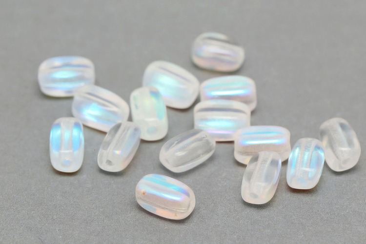 C531-Czech Glass-(20pcs)-5*3mm Czech Glass Tube Beads,Crystal AB Czech Beads,Jewelry Making Beads, [PRODUCT_SEARCH_KEYWORD], JEWELFINGER-INBEAD, [CURRENT_CATE_NAME]