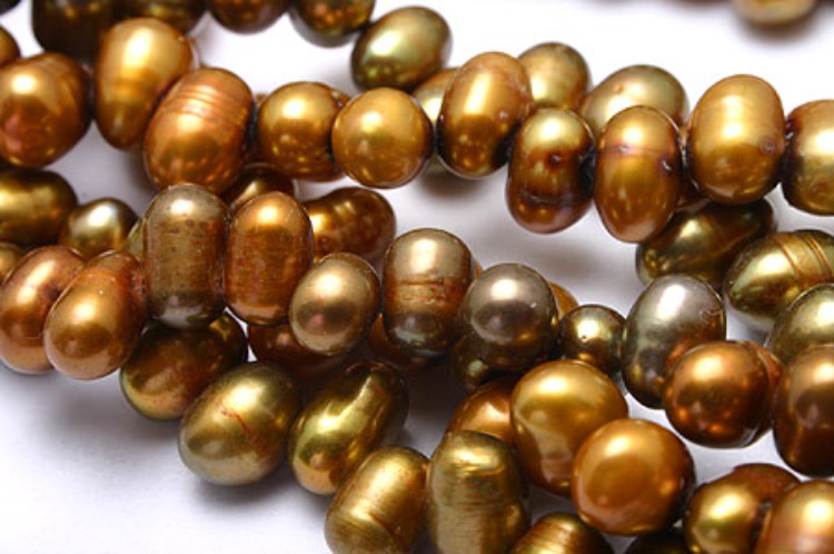 [W] E400-Freshwater Pearl-(10Strand)-5*7mm Freshwater Pearl Oval Beads-Natural Pearls-Gold-Wholesale Pearl, [PRODUCT_SEARCH_KEYWORD], JEWELFINGER-INBEAD, [CURRENT_CATE_NAME]