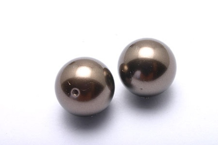 E520-Swarovski Pearl-(2pcs)-10mm Swarovski Pearl-Brown-Wholesale Pearl, [PRODUCT_SEARCH_KEYWORD], JEWELFINGER-INBEAD, [CURRENT_CATE_NAME]