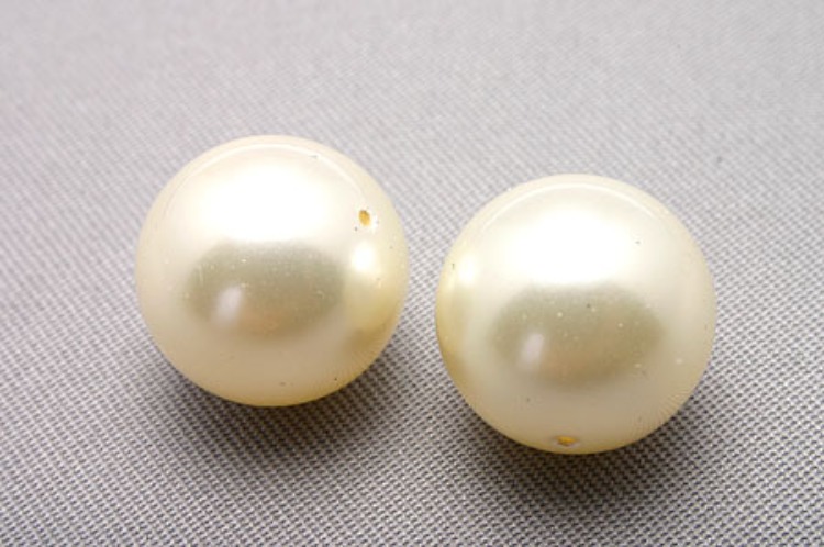 E535-Swarovski Pearl-(2pcs)-12mm Swarovski Pearl-Cream-Wholesale Pearl, [PRODUCT_SEARCH_KEYWORD], JEWELFINGER-INBEAD, [CURRENT_CATE_NAME]