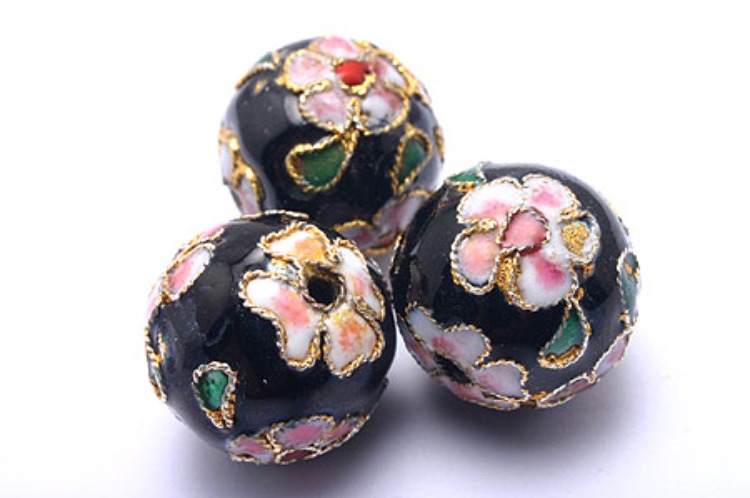 C688-Chilbo-(2pcs)-14mm Black, [PRODUCT_SEARCH_KEYWORD], JEWELFINGER-INBEAD, [CURRENT_CATE_NAME]