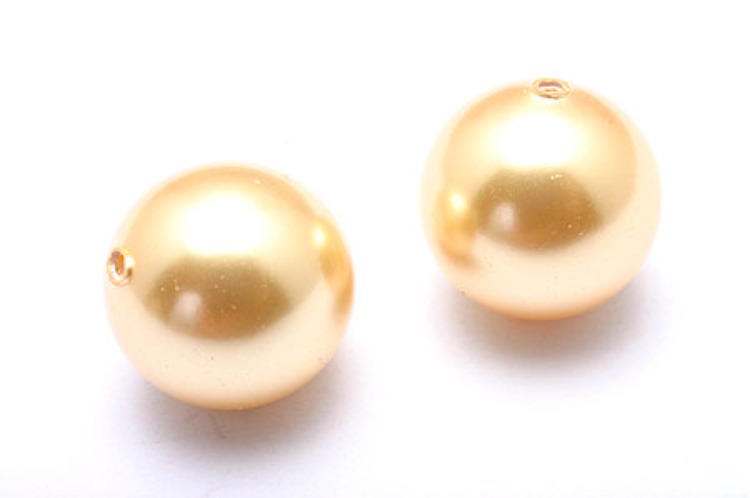 [W] E531-Swarovski Pearl-(20pcs)-12mm Swarovski Pearl-Gold-Wholesale Pearl, [PRODUCT_SEARCH_KEYWORD], JEWELFINGER-INBEAD, [CURRENT_CATE_NAME]