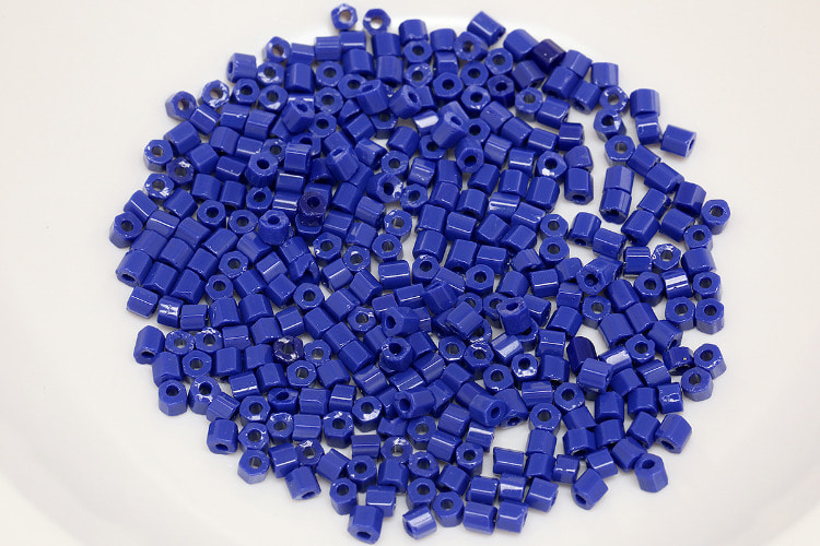E054-Czech Cobalt Blue 2Cut Beads (20g), [PRODUCT_SEARCH_KEYWORD], JEWELFINGER-INBEAD, [CURRENT_CATE_NAME]