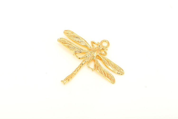 [W] CH130-Gold Plated-(20pcs)-22*25mm Dragonfly Charms-Necklace Earrings Making Supply, [PRODUCT_SEARCH_KEYWORD], JEWELFINGER-INBEAD, [CURRENT_CATE_NAME]